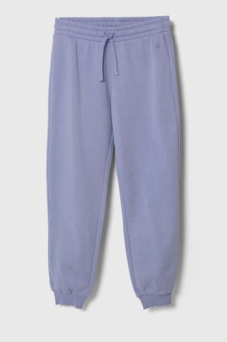 Дитячі спортивні штани United Colors of Benetton колір фіолетовий однотонні (3630209) Дитячі спортивні штани United Colors of Benetton колір фіолетовий однотонні (3630209)