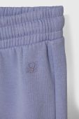 Дитячі спортивні штани United Colors of Benetton колір фіолетовий однотонні (3630209) Дитячі спортивні штани United Colors of Benetton колір фіолетовий однотонні (3630209)