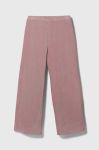 Дитячі штани United Colors of Benetton колір рожевий однотонні (3635282) Дитячі штани United Colors of Benetton колір рожевий однотонні (3635282)