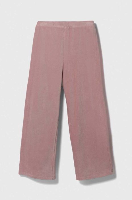 Дитячі штани United Colors of Benetton колір рожевий однотонні (3635282) Дитячі штани United Colors of Benetton колір рожевий однотонні (3635282)