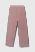 Дитячі штани United Colors of Benetton колір рожевий однотонні (3635282) Дитячі штани United Colors of Benetton колір рожевий однотонні (3635282)