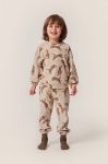 Дитячі бавовняні штани Konges Sl?jd колір бежевий візерунок (3591830) Дитячі бавовняні штани Konges Sl?jd колір бежевий візерунок (3591830)