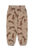 Дитячі бавовняні штани Konges Sl?jd колір бежевий візерунок (3591830)