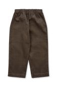 Дитячі бавовняні штани Konges Sl?jd колір зелений однотонні Дитячі бавовняні штани Konges Sl?jd колір зелений однотонні