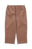 Дитячі бавовняні штани Konges Sl?jd колір бежевий однотонні (3524222)