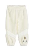 Дитячі спортивні штани Mini Rodini колір бежевий з аплікацією