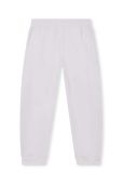 Дитячі спортивні штани BOSS колір білий однотонні Дитячі спортивні штани BOSS колір білий однотонні