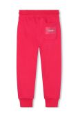 Дитячі бавовняні штани Marc Jacobs колір червоний з аплікацією (3451081) Дитячі бавовняні штани Marc Jacobs колір червоний з аплікацією (3451081)