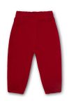 Дитячі бавовняні штани That's mine колір бордовий однотонні Дитячі бавовняні штани That's mine колір бордовий однотонні