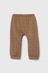 Дитячі спортивні штани United Colors of Benetton колір коричневий візерунок Дитячі спортивні штани United Colors of Benetton колір коричневий візерунок