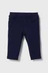 Штани для немовлят United Colors of Benetton колір синій однотонні (3398237) Штани для немовлят United Colors of Benetton колір синій однотонні (3398237)