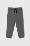Дитячі бавовняні штани United Colors of Benetton колір сірий однотонні (3395046) Дитячі бавовняні штани United Colors of Benetton колір сірий однотонні (3395046)