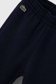 Дитячі спортивні штани Lacoste колір синій меланж Дитячі спортивні штани Lacoste колір синій меланж