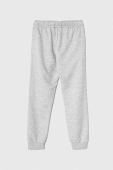 Дитячі спортивні штани Fila BIEDERBACH колір сірий однотонні