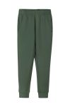 Дитячі спортивні штани Reima Letkis колір зелений однотонні Дитячі спортивні штани Reima Letkis колір зелений однотонні