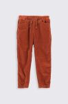 Дитячі штани Coccodrillo колір коричневий однотонні Дитячі штани Coccodrillo колір коричневий однотонні