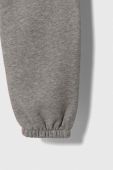 Дитячі спортивні штани United Colors of Benetton колір сірий однотонні (3486548)