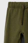 Дитячі спортивні штани United Colors of Benetton колір зелений однотонні (3602921) Дитячі спортивні штани United Colors of Benetton колір зелений однотонні (3602921)