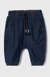 Штани для немовлят United Colors of Benetton однотонні колір блакитний (3639148) Штани для немовлят United Colors of Benetton однотонні колір блакитний (3639148)