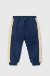 Дитячі спортивні штани United Colors of Benetton візерунок колір блакитний (3651515) Дитячі спортивні штани United Colors of Benetton візерунок колір блакитний (3651515)