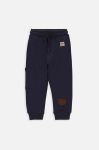 Дитячі спортивні штани Coccodrillo ZC3120102ATN ARBORETUM NEWBORN колір синій однотонні Дитячі спортивні штани Coccodrillo ZC3120102ATN ARBORETUM NEWBORN колір синій однотонні