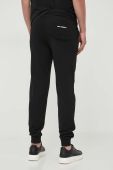 Спортивні штани Karl Lagerfeld колір чорний однотонні
