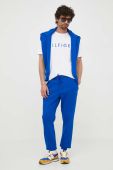Спортивні штани Tommy Hilfiger колір синій однотонні (3257093) Спортивні штани Tommy Hilfiger колір синій однотонні (3257093)