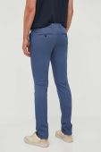 Штани Tommy Hilfiger чоловічі облягаюче колір блакитний (3373184)