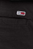 Штани Tommy Jeans чоловічі колір чорний фасон chinos