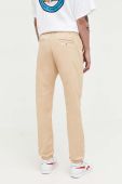Штани Tommy Jeans чоловічі колір бежевий