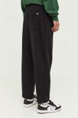 Бавовняні спортивні штани Tommy Jeans колір чорний з аплікацією (3325443)