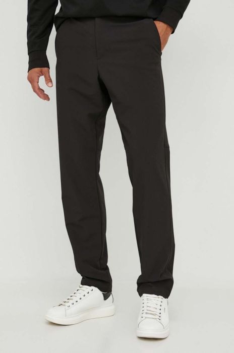 Штани Boss Green BOSS GREEN чоловічі колір чорний пряме