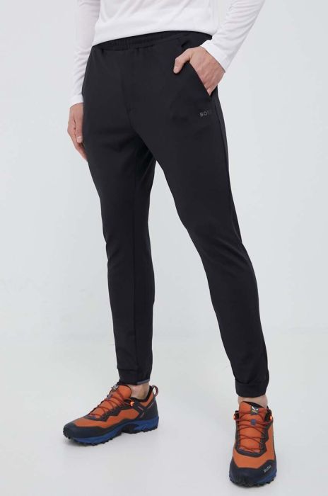 Спортивні штани Boss Green BOSS GREEN колір чорний однотонні (3268061) Спортивні штани Boss Green BOSS GREEN колір чорний однотонні (3268061)