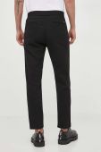 Штани Boss Orange BOSS ORANGE чоловічі колір чорний прямі