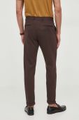 Штани Lindbergh чоловічі колір коричневий фасон chinos Штани Lindbergh чоловічі колір коричневий фасон chinos