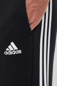 Спортивні штани adidas колір чорний з аплікацією (3335665)