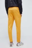 Спортивні штани adidas колір жовтий візерунок