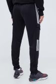 Спортивні штани adidas колір чорний з аплікацією (3501211)