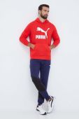 Спортивні штани Puma колір синій з принтом Спортивні штани Puma колір синій з принтом