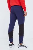 Спортивні штани Puma колір синій з принтом Спортивні штани Puma колір синій з принтом