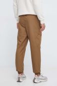 Штани Puma чоловічі колір коричневий однотонні Штани Puma чоловічі колір коричневий однотонні