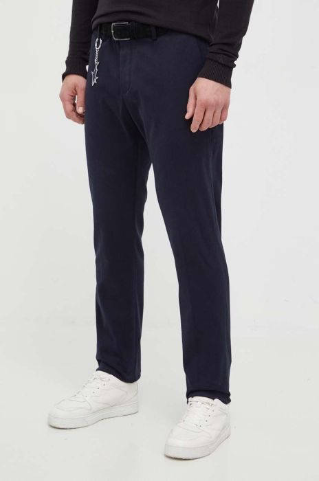 Штани Paul&Shark чоловічі колір синій облягаюче (3493416)