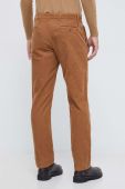 Вельветові штани Tommy Hilfiger колір коричневий пряме Вельветові штани Tommy Hilfiger колір коричневий пряме