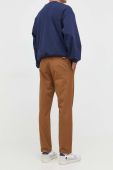 Штани Tommy Jeans чоловічі колір коричневий фасон chinos