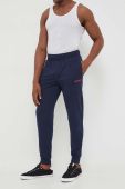 Штани лаунж HUGO однотонні колір блакитний (3501300) Штани лаунж HUGO однотонні колір блакитний (3501300)