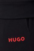 Штани лаунж HUGO колір чорний однотонні (3501291)
