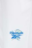 Спортивні штани Reebok колір білий з принтом Спортивні штани Reebok колір білий з принтом