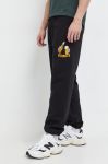 Спортивні штани Vans колір чорний з принтом Спортивні штани Vans колір чорний з принтом