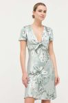 Сукня Guess колір зелений mini розкльошена (3333001)