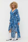 Сукня Guess колір синій maxi пряма (3328284)